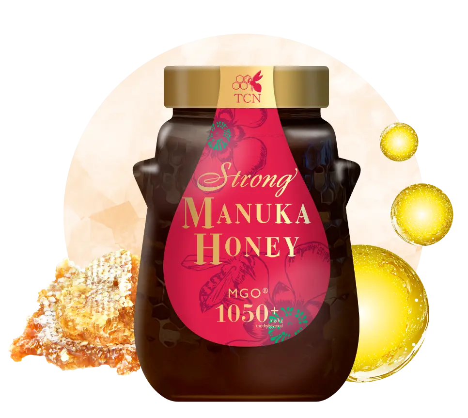 To obtain highly active natural component "MGO" found in manuka honey, we invest extensive effort from researching the nectar of incanum manuka flowers