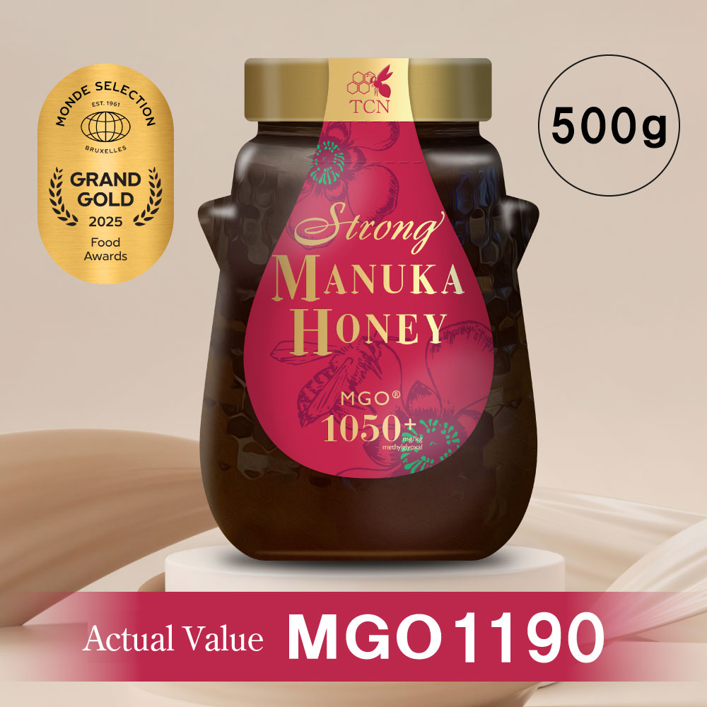 Strong Manuka Honey 
Ultra High Activity MGO® 1050