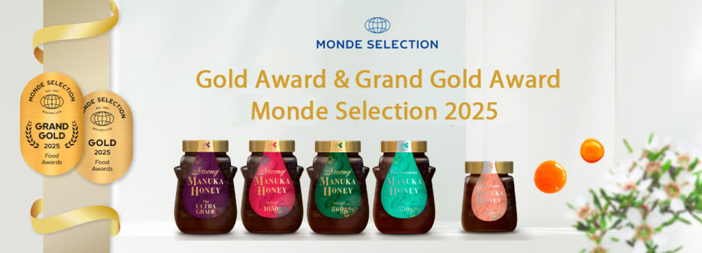 monde selection grand gold award manuka honey