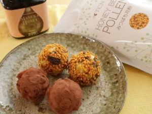 Bee Pollen Sweet Potato Bites
